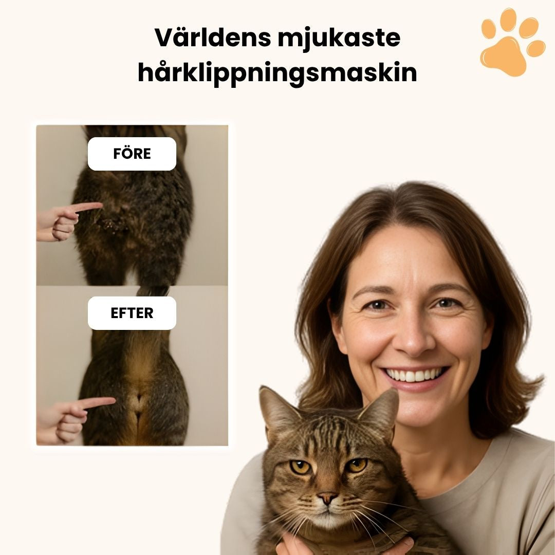 KittyTrim™ – Schützen Sie Ihre Katze vor Schmutz und Reizungen