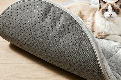 🐱 TunnelNest Katzenbett™ 🐾 | 2-in-1 Kuschelbett & Spielparadies