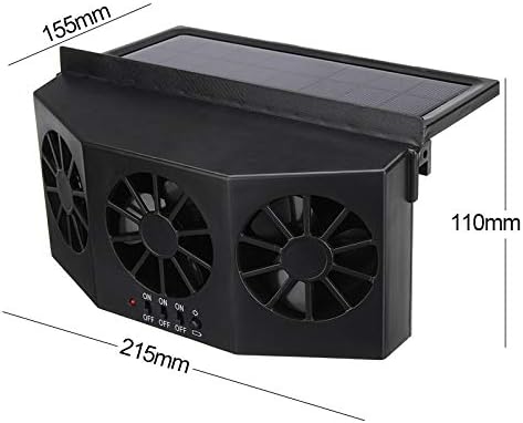 🔥 50% Rabatt – Solarbetriebener Auto-Ventilator für angenehmere Sommertage