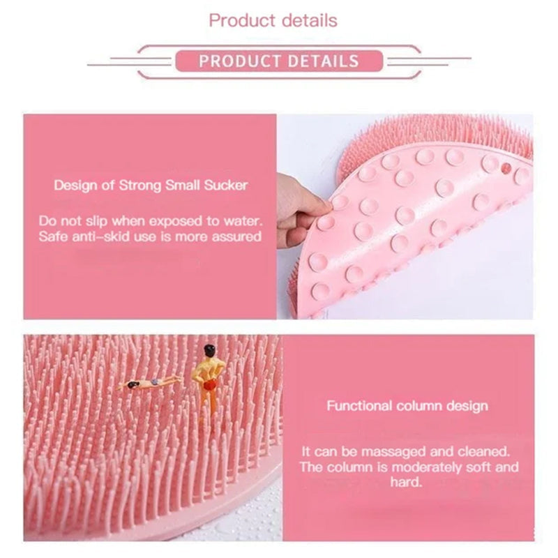ScrubMate™ | Rutschfeste Dusch-Peeling-Matte Ganzkörper-Peeling-Bürste | 1+1 GRATIS