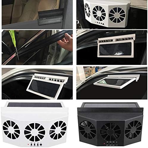 🔥 50% Rabatt – Solarbetriebener Auto-Ventilator für angenehmere Sommertage