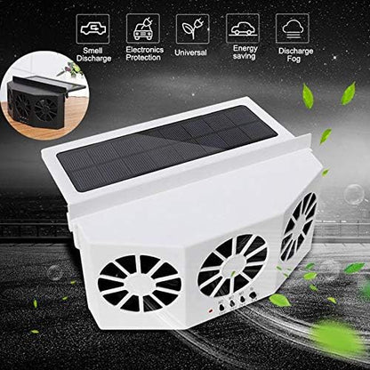 🔥 50% Rabatt – Solarbetriebener Auto-Ventilator für angenehmere Sommertage