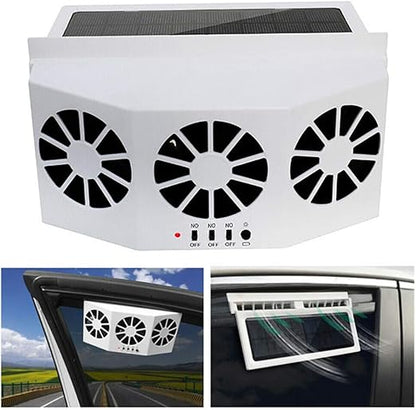 🔥 50% Rabatt – Solarbetriebener Auto-Ventilator für angenehmere Sommertage
