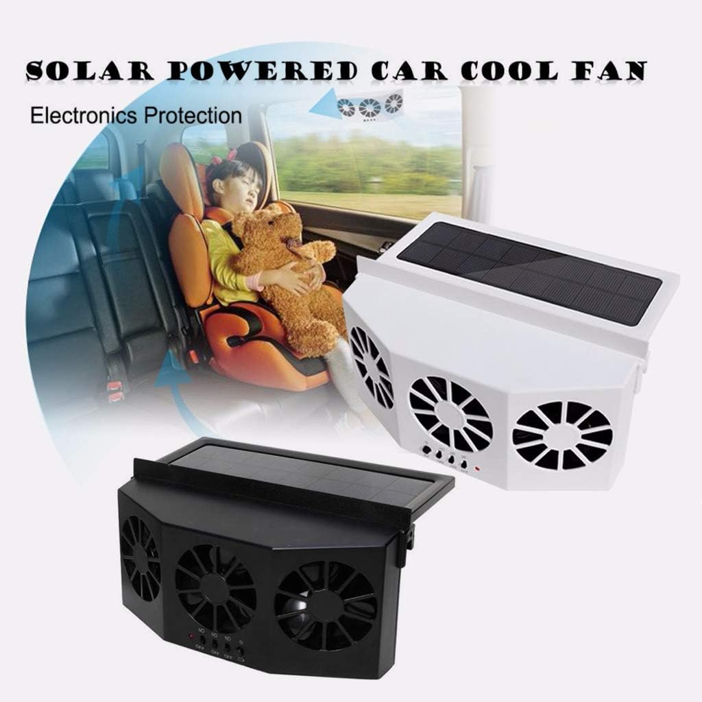 🔥 50% Rabatt – Solarbetriebener Auto-Ventilator für angenehmere Sommertage