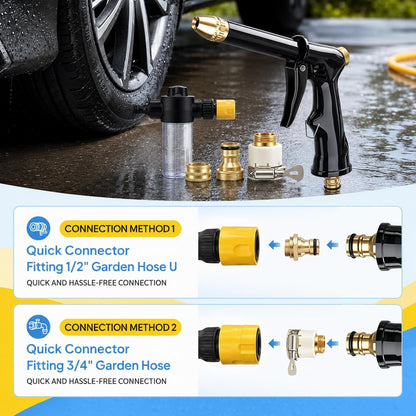 PowerSpray Pro™ 💦 Hochdruck-Spritzpistole ✨