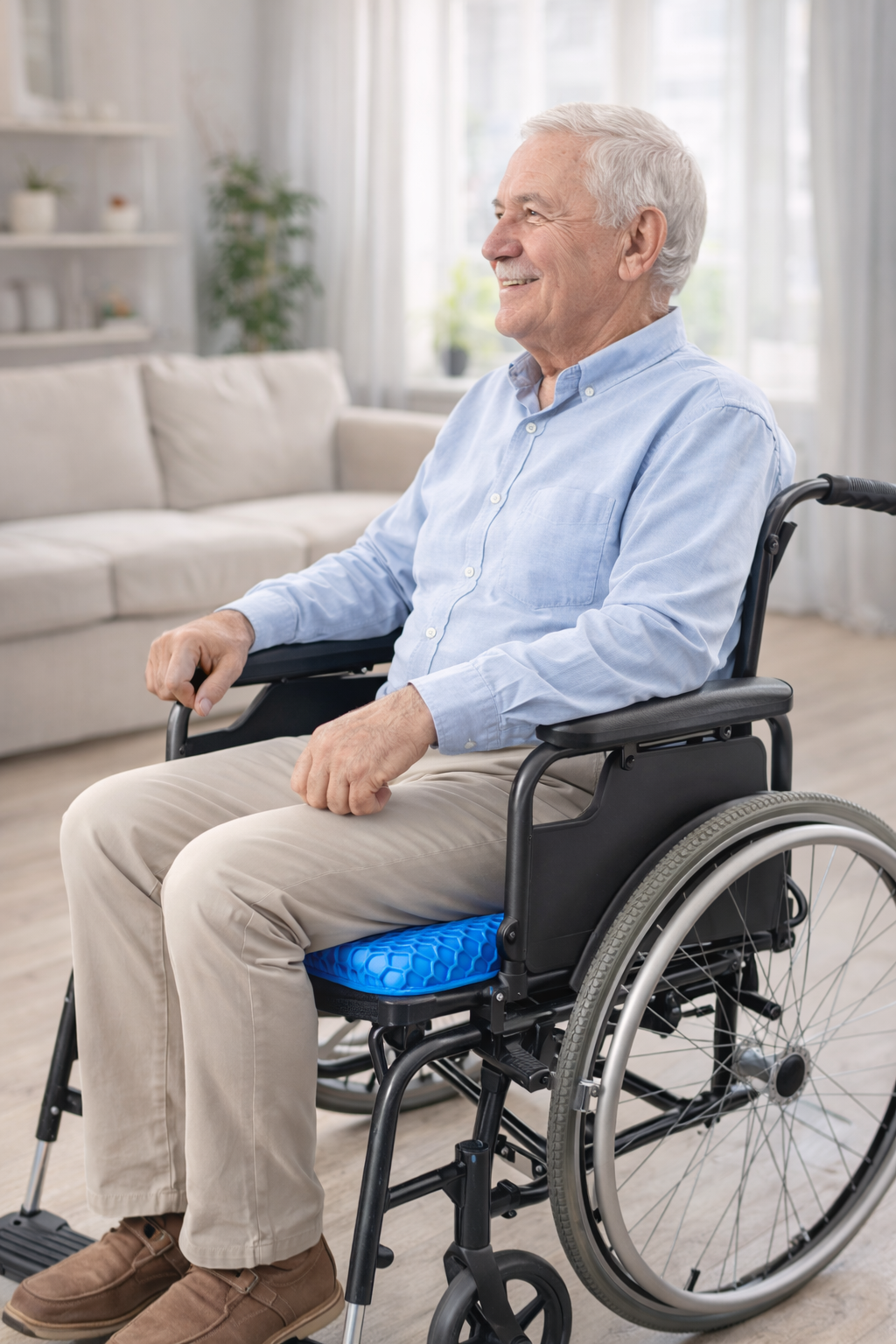 Komfort Gelkissen™ – Stundenlang bequem sitzen, ohne Schmerzen zu haben
