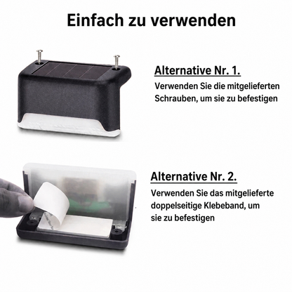 LumiEdge™ –Automatische Beleuchtung für Treppen und Terrassen – 4-Pack