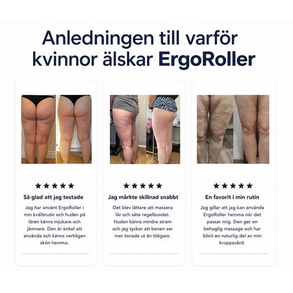 ErgoRoller Massageroller gegen Cellulite und zur Muskelmassage