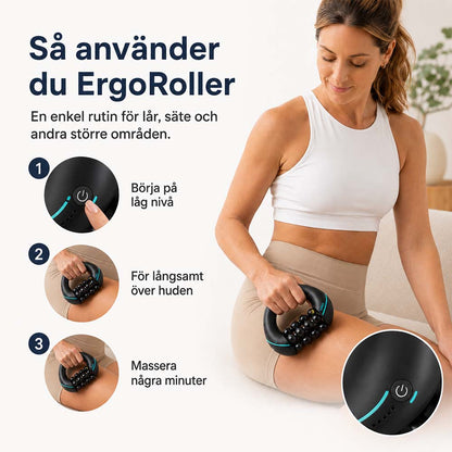 ErgoRoller Massageroller gegen Cellulite und zur Muskelmassage