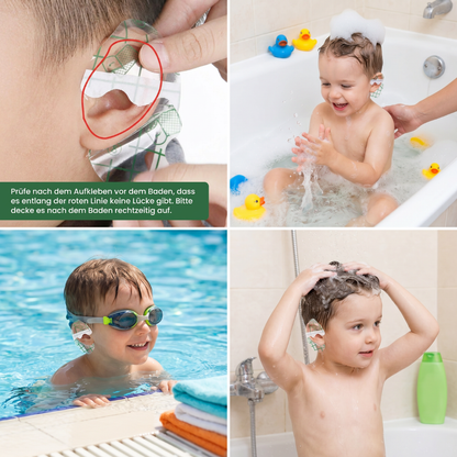 SwimSafe™ Ohrschutz für Kinder | 20 Stück