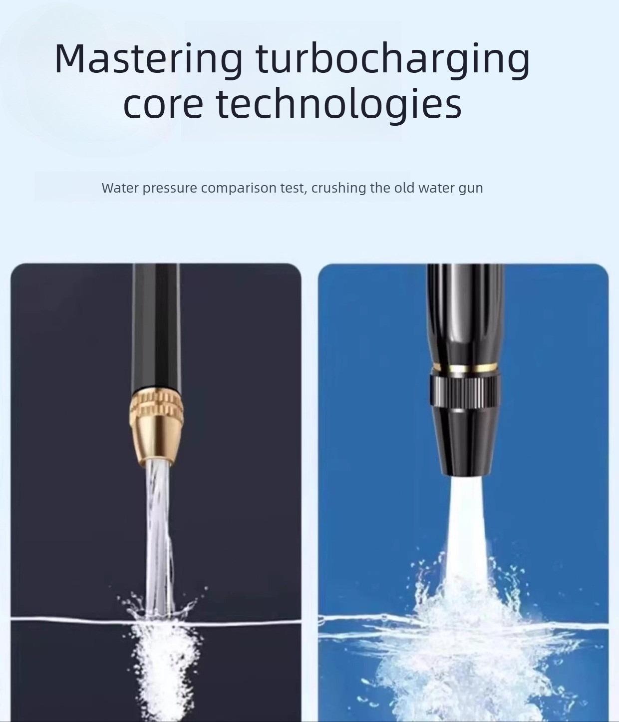 PowerSpray Pro™ 💦 Hochdruck-Spritzpistole ✨