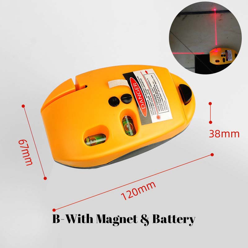 LaserWinkel Pro™ ⭐⭐⭐⭐⭐ | 90-Grad-Infrarot-Laser-Wasserwaage