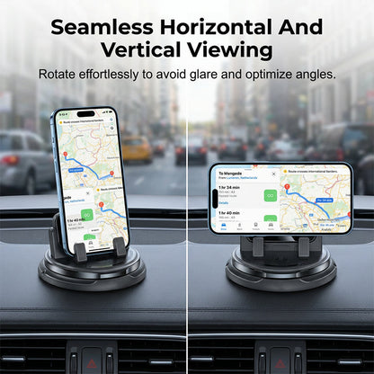 🚗 DriveFlex™ 360 | Handyhalterung für das Armaturenbrett (um 360° drehbar) für das Auto