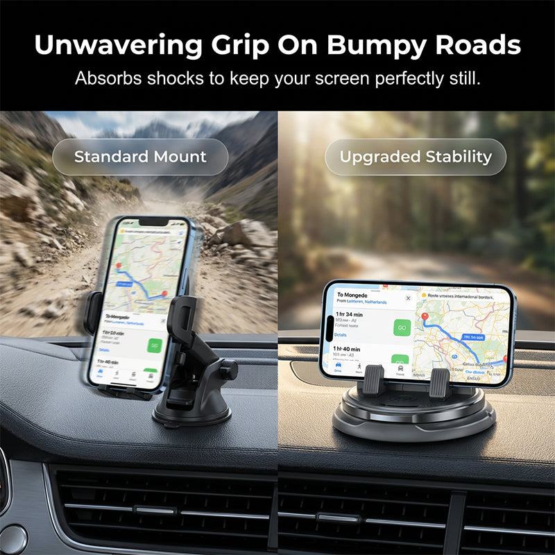 🚗 DriveFlex™ 360 | Handyhalterung für das Armaturenbrett (um 360° drehbar) für das Auto